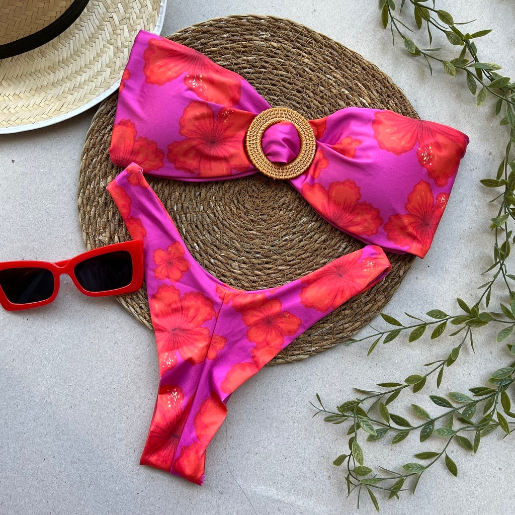 Bikini Hibiscus Rosa DO BRAZIL