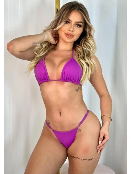 Biquíni Marquinha Viés Roxo DO BRAZIL