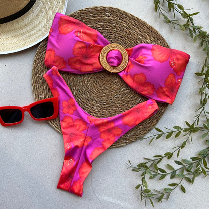 Bikini Hibiscus Rosa DO BRAZIL